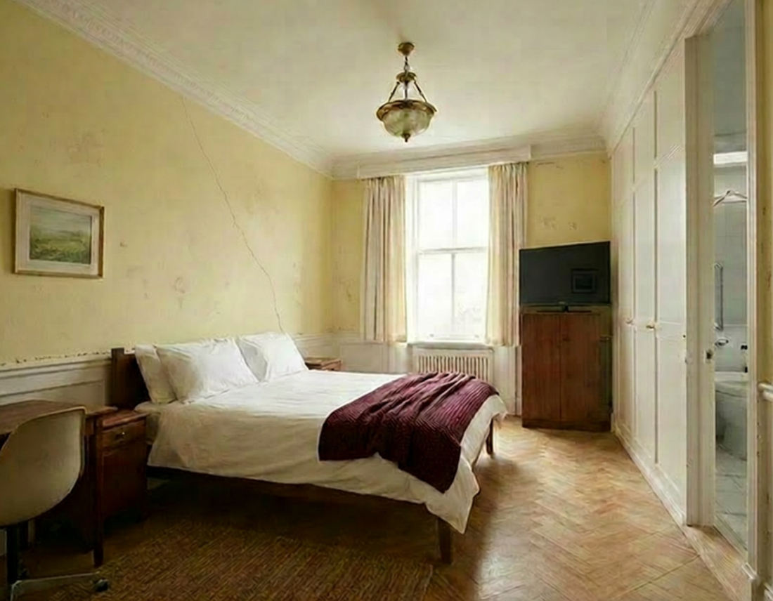Wootton Northampton HMO ensuite bedroom after OREA refurbishment
